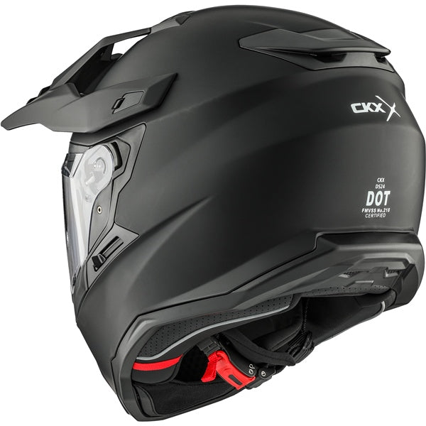 CKX-HELM DS24 SOLID BK MAT 2XL 517346 