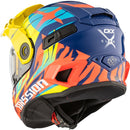 CKX-HELM MISSION EDL CLAW BL/RD/YE GLOSS 3XL 518107 