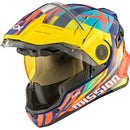 CKX-HELM MISSION EDL CLAW BL/RD/YE GLOSS 3XL 518107 