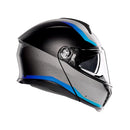 AGV-HELM T-MODULAR STRAY MAT BK/GY/BL 2XL 211251E2OY-103-XXL 8051019748775