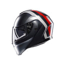 AGV-HELM S-MODULAR RESIA MAT GY/SI/RD 2XL 2118296001-006-XXL 8051019615961