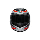 AGV-HELM K3 SPACE MAT WH/FLUO RD 2XL 2118381001-020-XXL 8051019910837