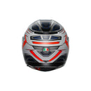 AGV-HELM K3 SPACE MAT WH/FLUO RD 2XL 2118381001-020-XXL 8051019910837
