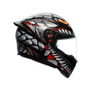 AGV-HELM K1 S LYZARD MAT BK/GY/RD 2XL 2118394001-044-XXL 8051019872746