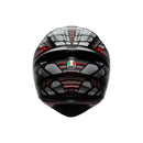 AGV-HELM K1 S LYZARD MAT BK/GY/RD 2XL 2118394001-044-XXL 8051019872746