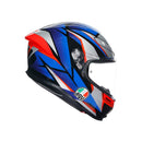 AGV-HELM K6 S SLASHCUT BK/BL/RD 2XL 2118395001-015-XXL 8051019607997