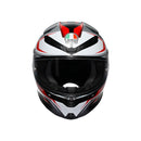 AGV-HELM K6 S KARVE MAT BK/WH/RD 2XL 2118395001-025-XXL 8051019909060