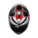 AGV-HELM K6 S KARVE MAT BK/WH/RD 2XL 2118395001-025-XXL 8051019909060