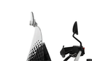 Wunderlich windshield extension Vario-ERGO 3D+ transparent, perfect wind protection thanks to the clever add-on spoiler