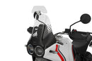 Wunderlich windshield extension Vario-ERGO 3D+ transparent, perfect wind protection thanks to the clever add-on spoiler