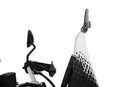 Wunderlich windshield extension Vario-ERGO 3D+ transparent, perfect wind protection thanks to the clever add-on spoiler