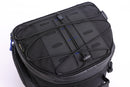 Multifunctional compact bag for the seat or luggage carrier