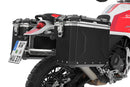 Sturdy, light and stylish aluminium cases add truly special comfort to every rider on any tour.