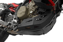 Black, stylishly designed, high-quality engine guard