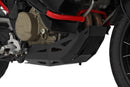Black, stylishly designed, high-quality engine guard