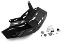 Black, stylishly designed, high-quality engine guard