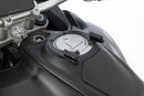 Tank ring bracket for secure attachment of CLICK BAGs with a single click