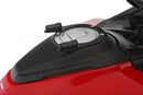 Tank ring bracket for secure attachment of CLICK BAGs with a single click