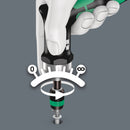 Wera Tools - 7400 Imperial series Kraftform Torque screwdrivers, with factory pre-set value (25.0-55.0 in. lbs.) and Rapidaptor quick-release chuck, pistol handle