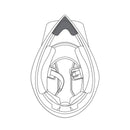 AGV - Replacement Wind Deflector for AX-9 Helmets