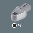 Wera Tools - 7774/1 Bit adapter insert, 1/4", 9x12 mm