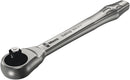 Wera Tools - 8003 A Zyklop Metal Ratchet with push-through square and 1/4" drive