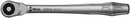 Wera Tools - 8003 B Zyklop Metal Ratchet with push-through square and 3/8" drive
