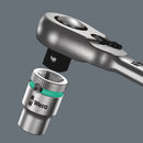 Wera Tools - 8004 B Zyklop Metal Ratchet with switch lever and 3/8" drive