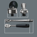 Wera Tools - 8004 B Zyklop Metal Ratchet with switch lever and 3/8" drive