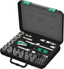 Wera Tools - 8100 SB 2 Zyklop Speed Ratchet Set, 3/8" drive, metric