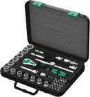 Wera Tools - 8100 SB 4 Zyklop Speed Ratchet Set, 3/8" drive, imperial