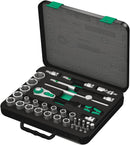 Wera Tools - 8100 SC 2 Zyklop Speed Ratchet Set, 1/2" drive, metric