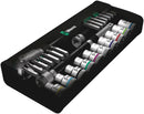 Wera Tools - 8100 SC 6 Zyklop Speed Ratchet Set, 1/2" drive, metric