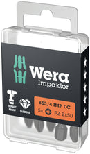 Wera Tools - 855/4 IMP DC PZ DIY Impaktor bits