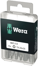 Wera Tools - 867/1 DIY TORX® bits