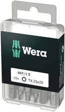 Wera Tools - 867/1 DIY TORX® bits