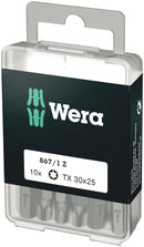 Wera Tools - 867/1 DIY TORX® bits