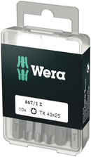 Wera Tools - 867/1 DIY TORX® bits