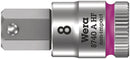 Wera Tools - 8740 A HF Zyklop bit socket with holding function, 1/4" drive