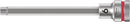 Wera Tools - 8740 B Zyklop Bit socket with 3/8" drive, with extra slim profile area