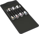 Wera Tools - 8740 B HF 1 Zyklop bit socket set with holding function, 3/8" drive