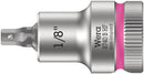 Wera Tools - 8740 B HF Zyklop bit socket with holding function, 3/8" drive