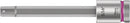 Wera Tools - 8740 B HF Zyklop bit socket with holding function, 3/8" drive