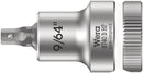 Wera Tools - 8740 B HF Zyklop bit socket with holding function, 3/8" drive