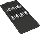 Wera Tools - 8740 B HF Imperial 1 Zyklop bit socket set with holding function, 3/8" drive