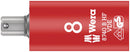 Wera Tools - 8740 B VDE HF Zyklop Hex bit socket, insulated, with holding function, 3/8" drive