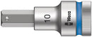 Wera Tools - 8740 C HF Zyklop bit socket with 1/2" drive with holding function