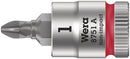 Wera Tools - 8751 A Phillips Zyklop bit socket, 1/4" drive