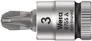 Wera Tools - 8755 A Pozidriv Zyklop bit socket, 1/4" drive