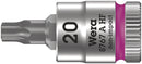 Wera Tools - 8767 A HF TORX® Zyklop bit socket with holding function, 1/4" drive